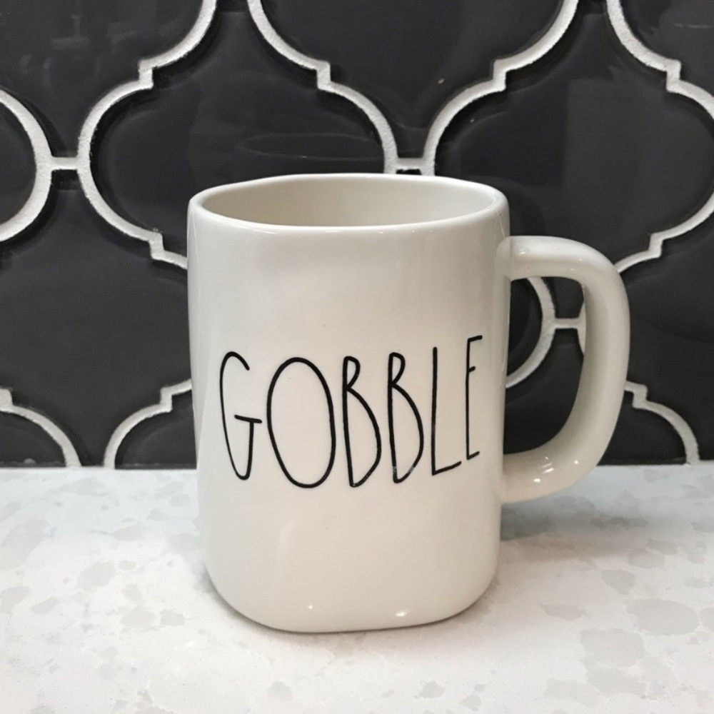 Rae Dunn GOBBLE Mug